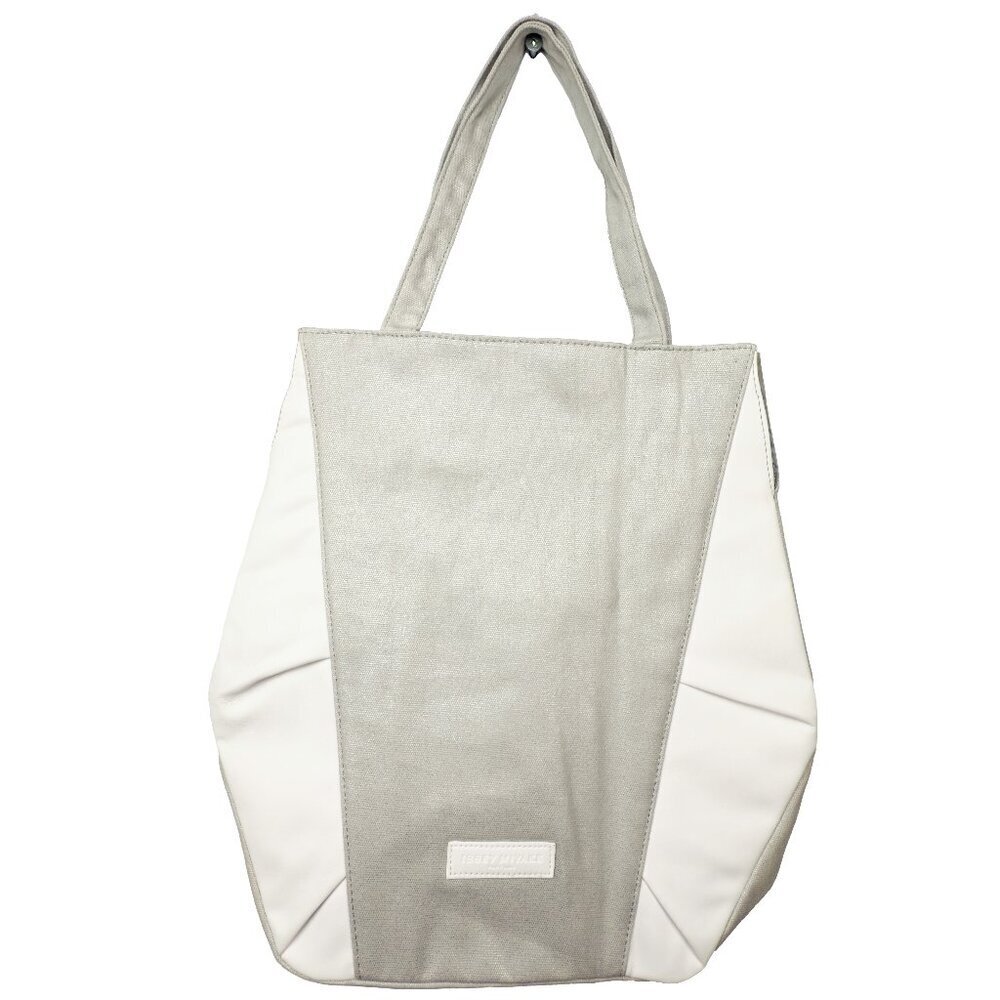 ISSEY MYIAKE Parfums Silver Grey Cotton Tote Bag